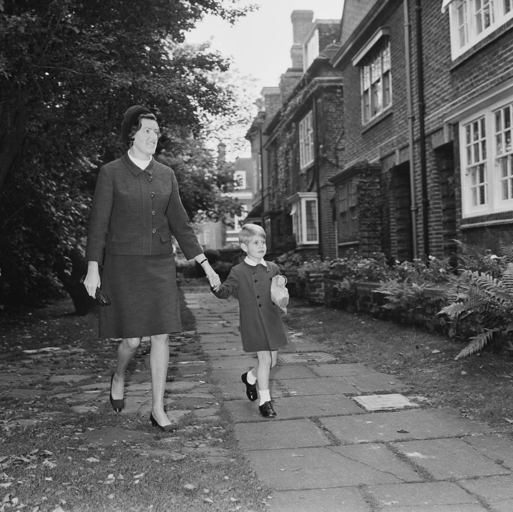 Prince Edward's First Day of School at Gibbs School, Kensington