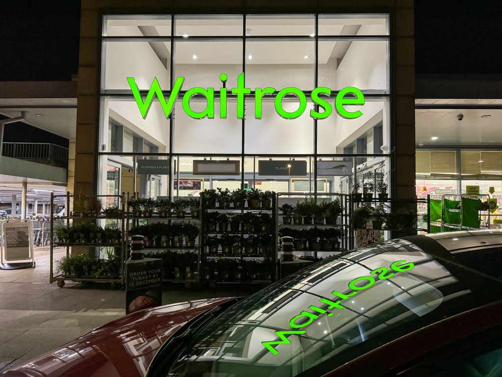 A Waitrose store