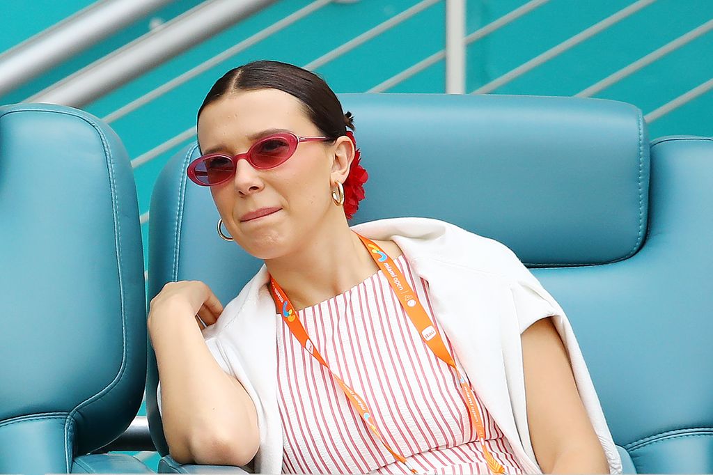 Millie Bobby Brown at the Miami Open