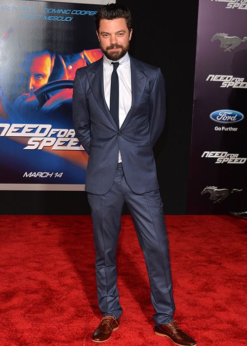 London-born Dominic at the premiere of Need For Speed
