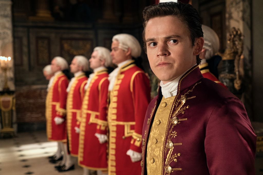 Sam Clemmett as Young Brimsley in Queen Charlotte