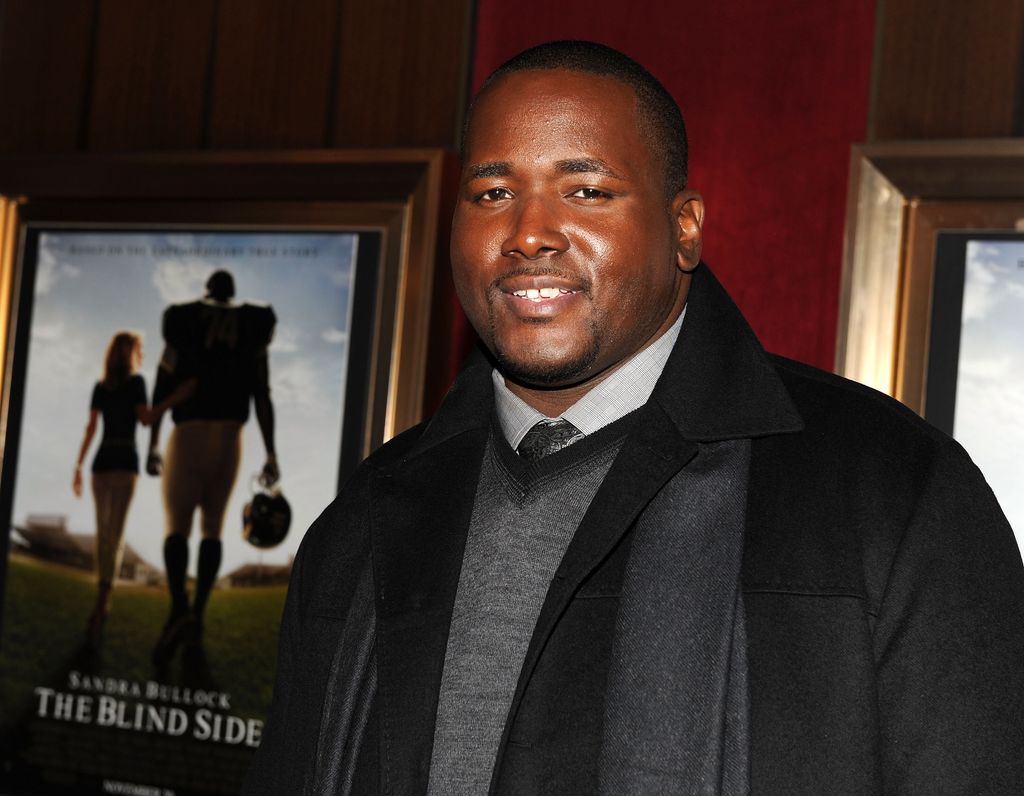 Quinton attends the premiere of The Blind Side in 2009