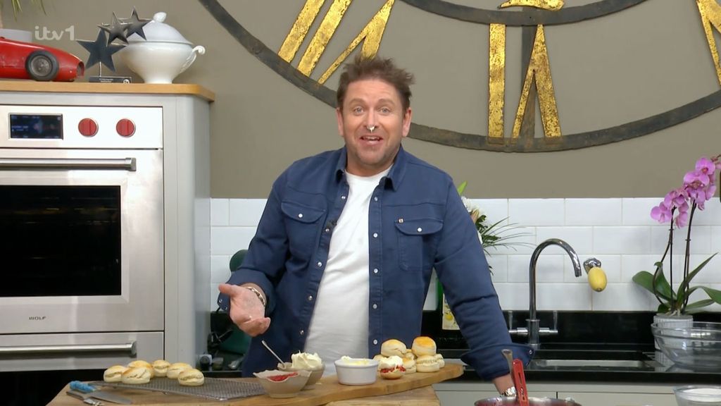 James Martin needed a moment on Saturday Morning