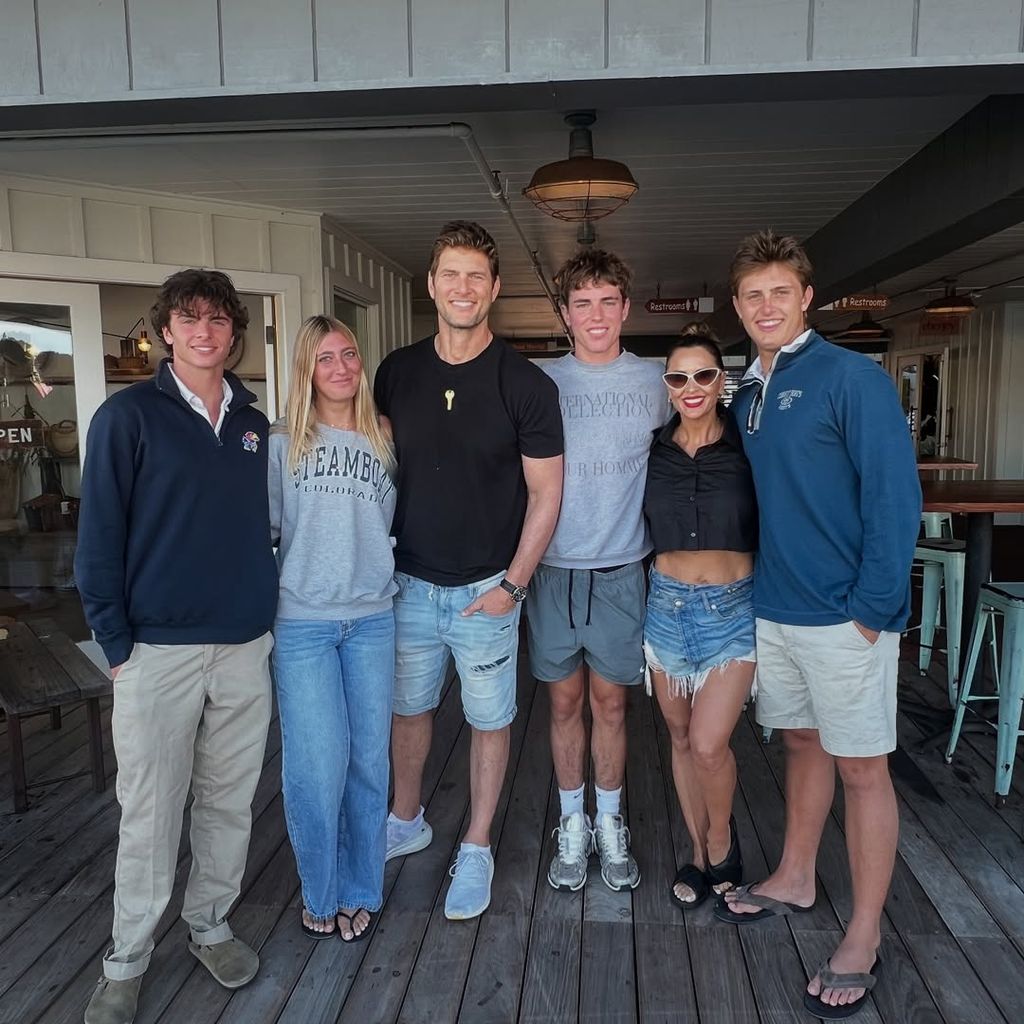 Ryan McPartlin and his family