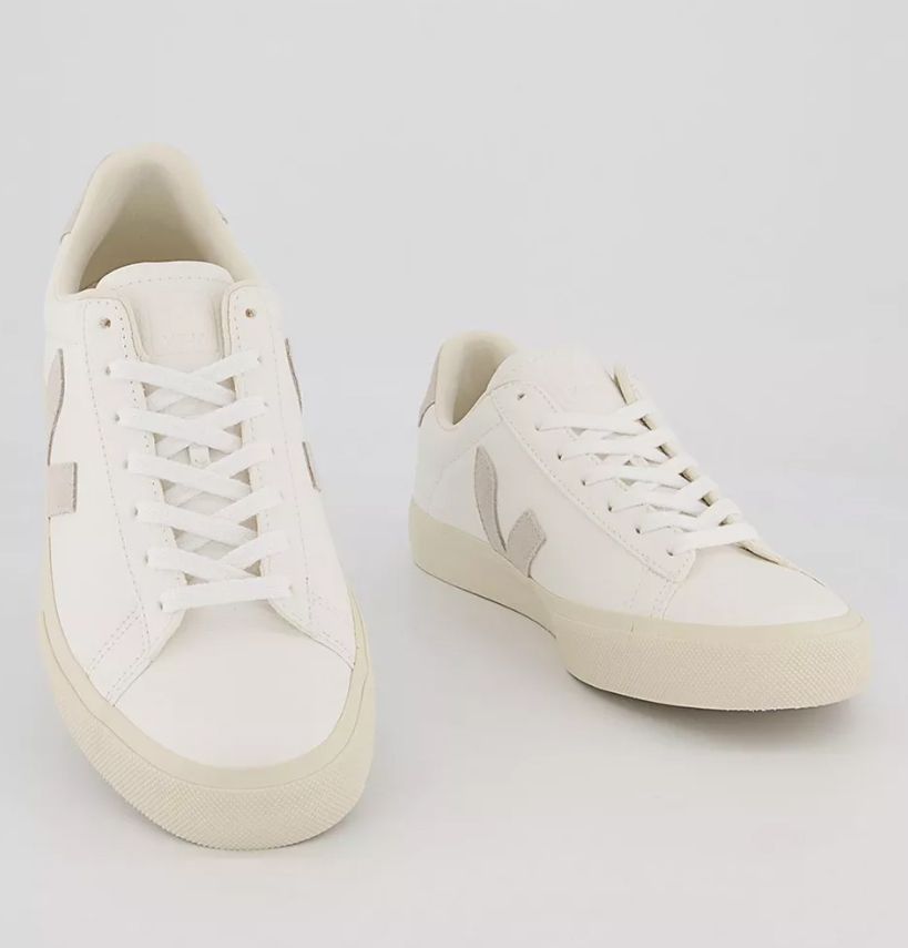 white veja trainers