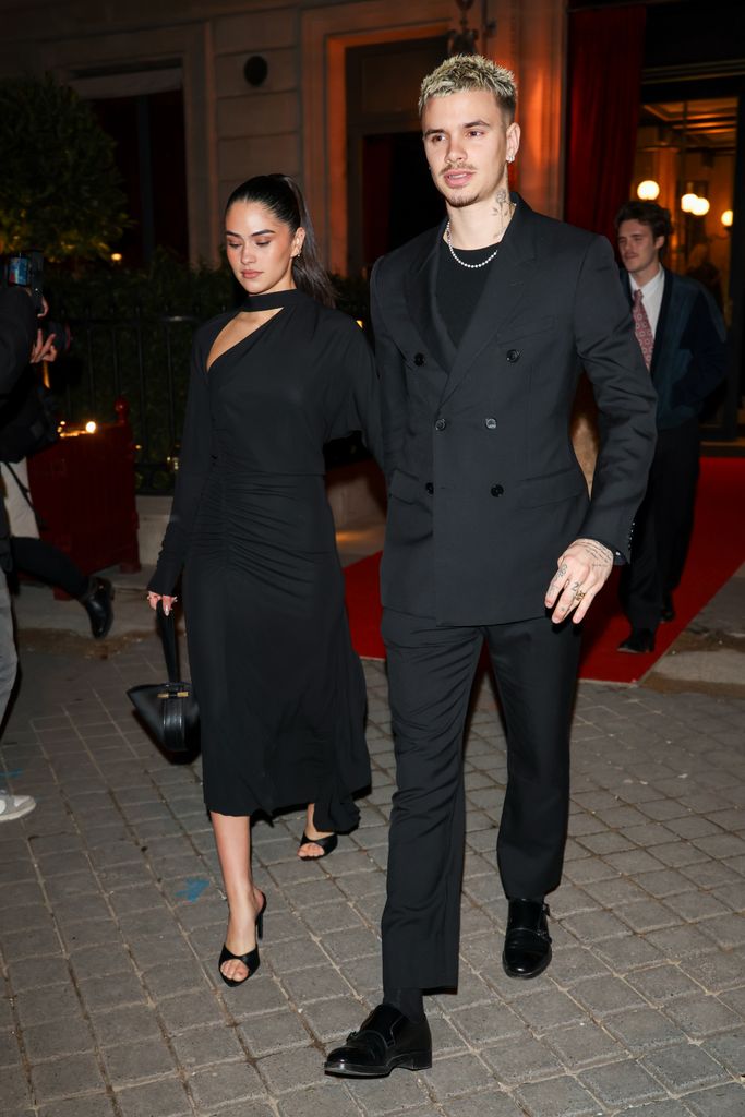 Romeo also attended with his girlfriend Kim Turnbull