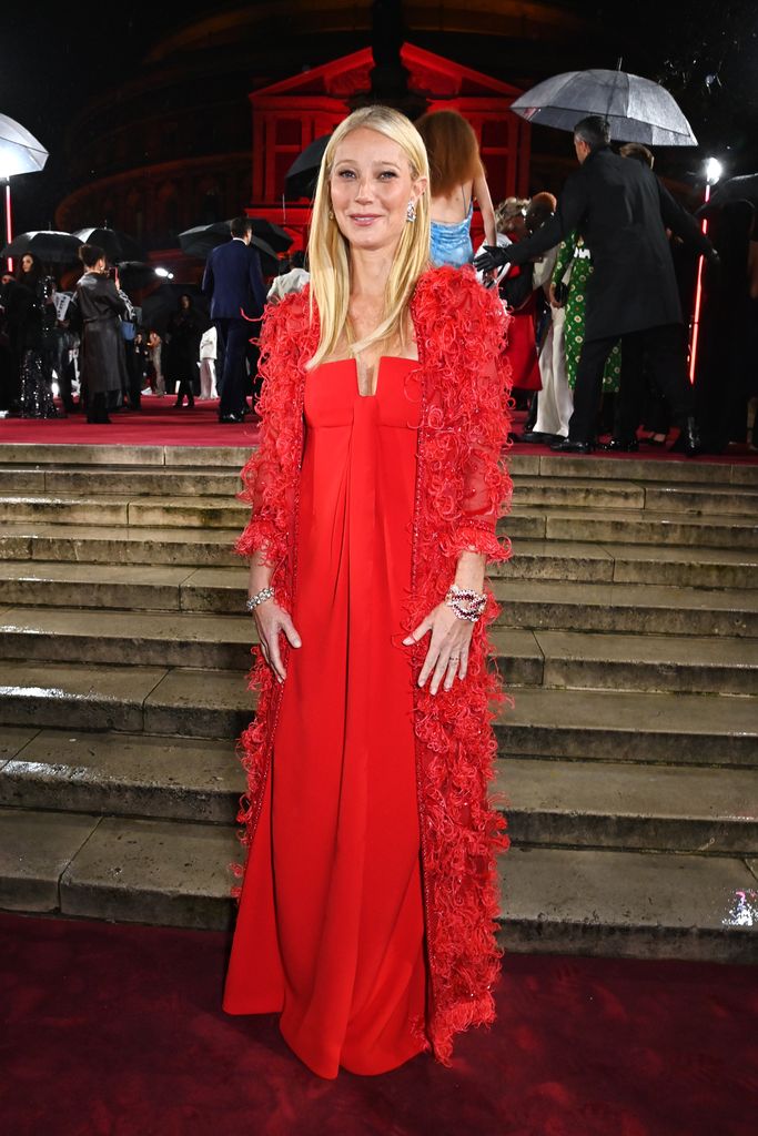 LONDON, ENGLAND - DECEMBER 04: Gwyneth Paltrow attends The Fashion Awards 2023 presented by Pandora at The Royal Albert Hall on December 4, 2023 in London, England. (Photo by Dave Benett/Getty Images)