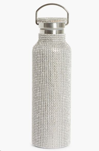 Crystal Embellished Insulated Water Bottle