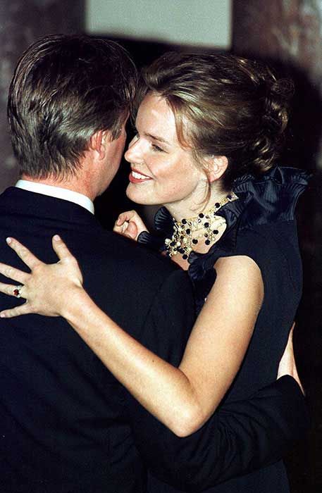 Queen Mathilde with Phillipe