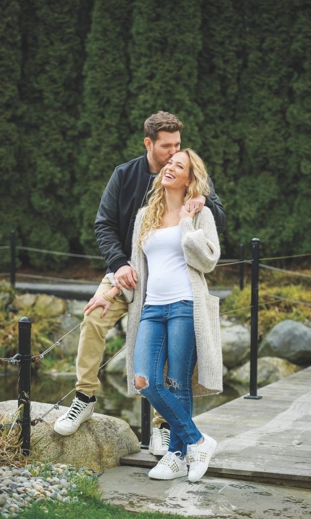 Michael Bublé and Luisana Lopilato