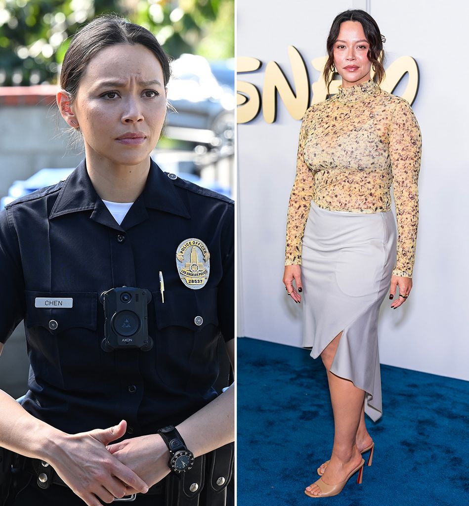 Melissa O'Neil in The Rookie / at Disney Upfront 