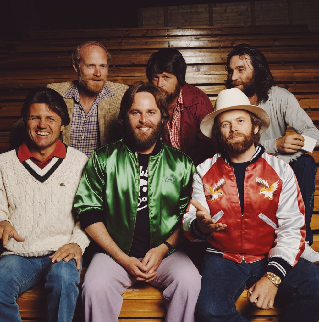 The Beach Boys (minus Brian) in 1982