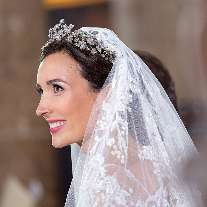 Princess Claire of Belgium's Wedding Tiara