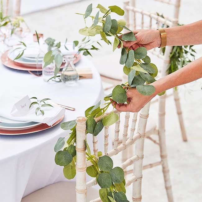Paperchase wedding eucalyptus garland