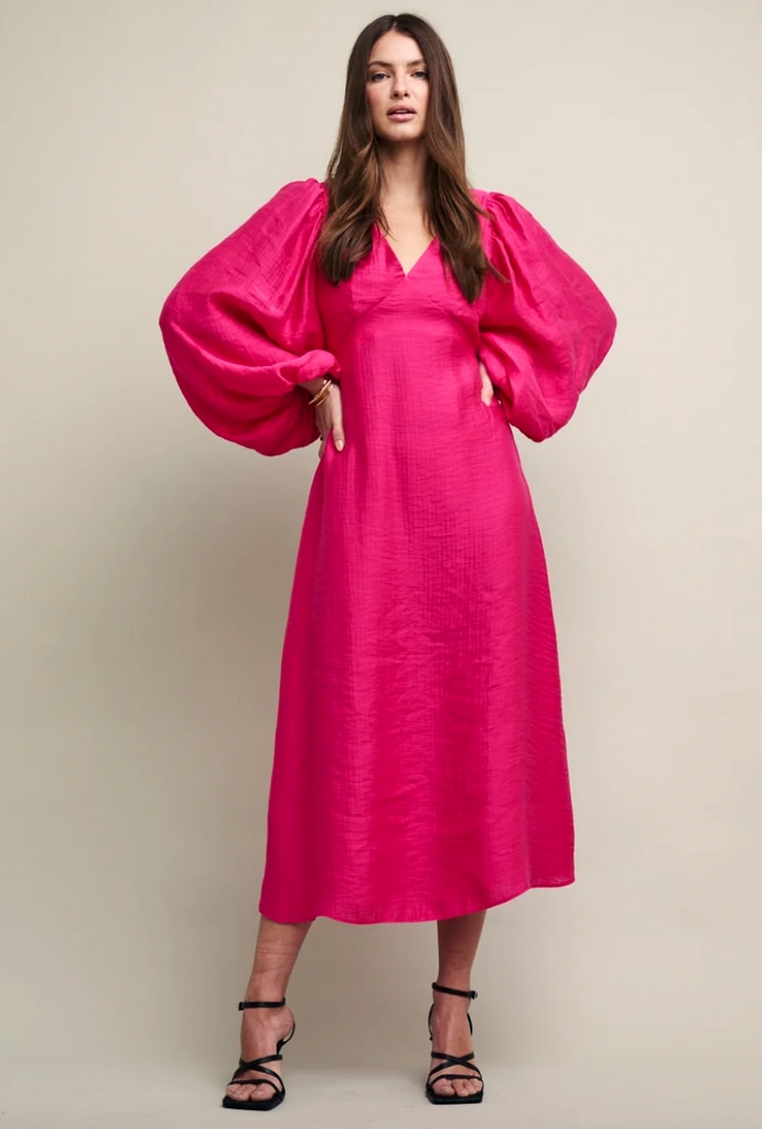 Nobody's Child hot pink dress