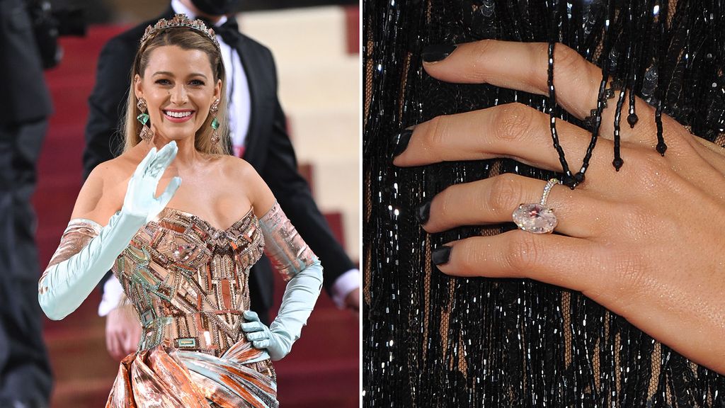 Blake pictured by her ring
