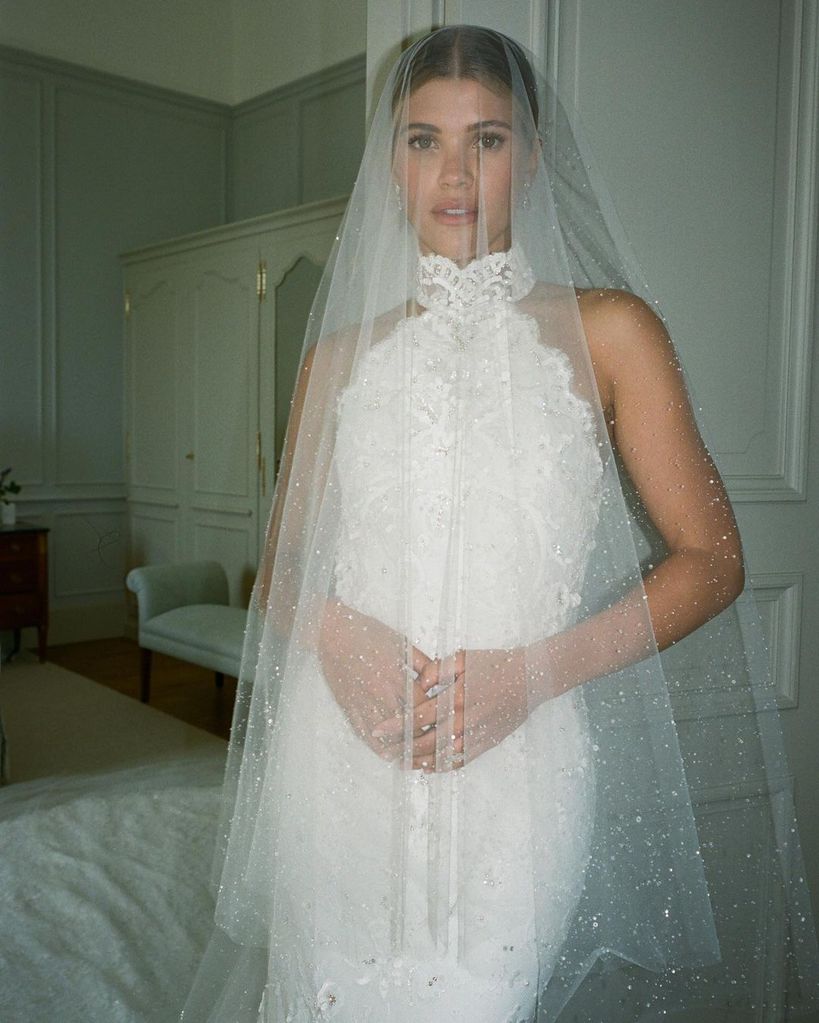 Sofia Richie at her wedding, April 2023