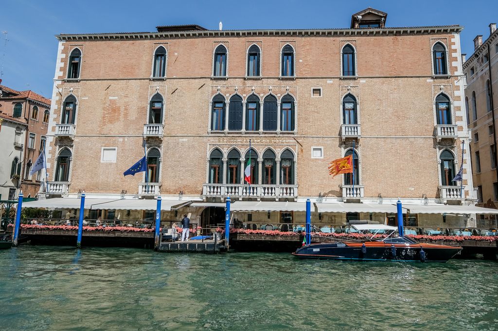 Gritti Palace hotel on the Grand Canal 