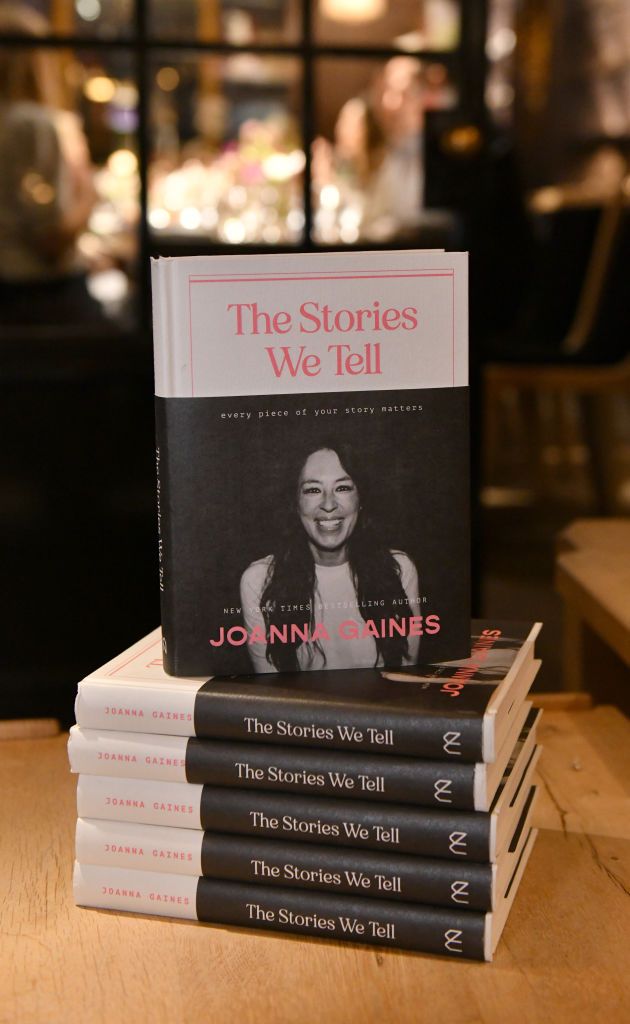 Joanna Gaines' book The Stories We Tell (Photo by Craig Barritt/Getty Images for HarperCollins)