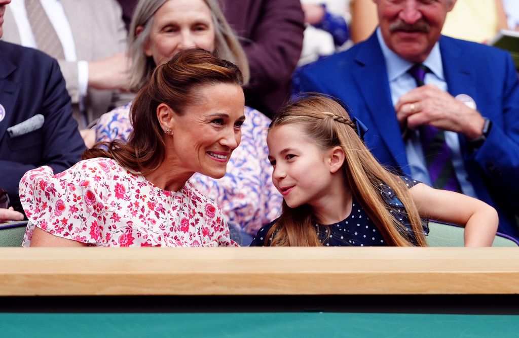 pippa middleton with princess charlotte