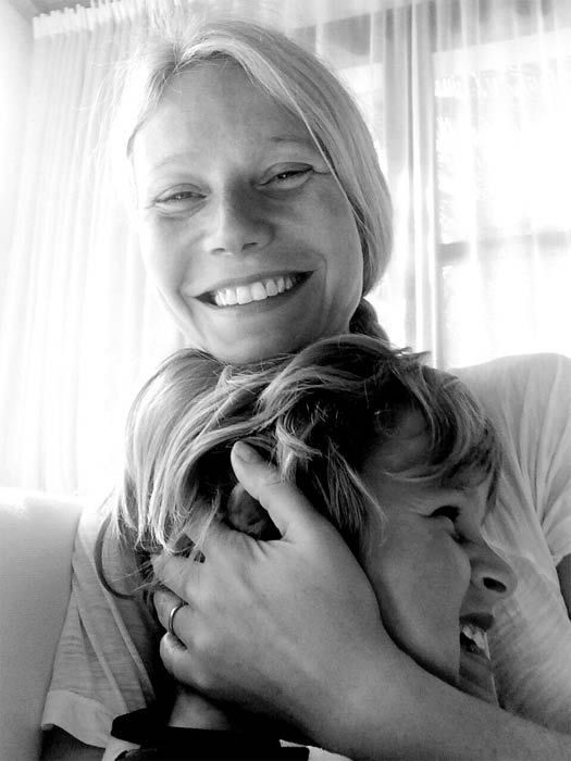 Gwyneth Paltrow and son Moses