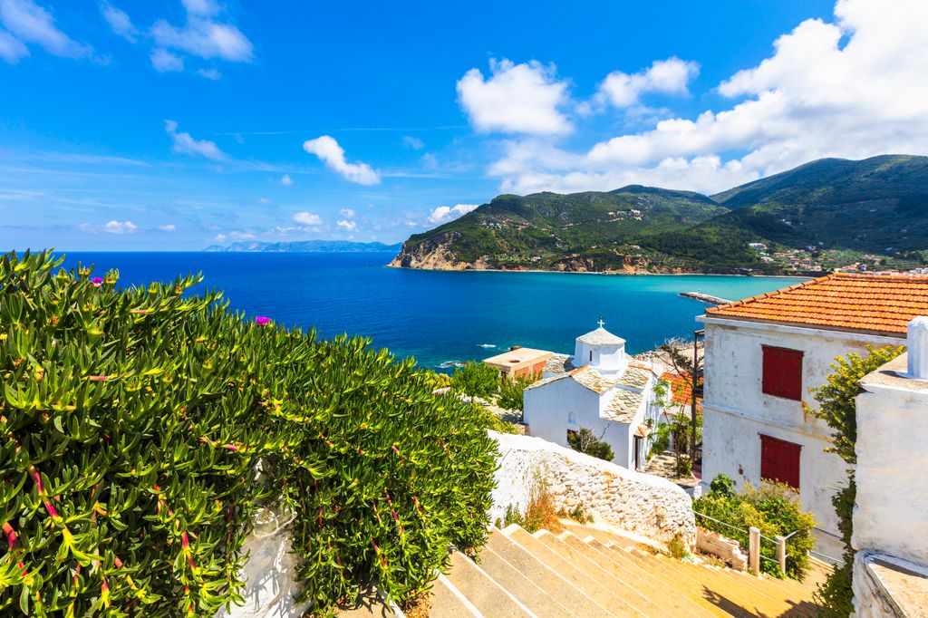 Town of Skopelos