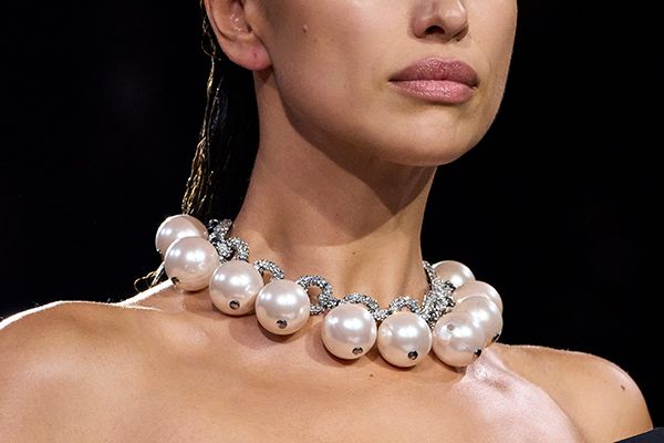 Kronthaler Jumbo Pearl Necklace