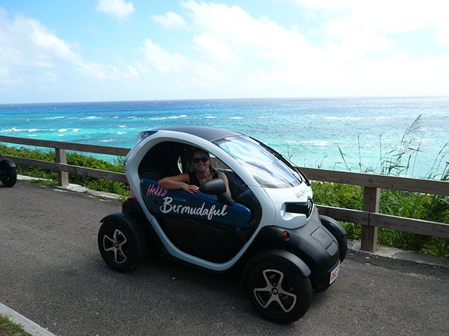 Bermuda Twizy car