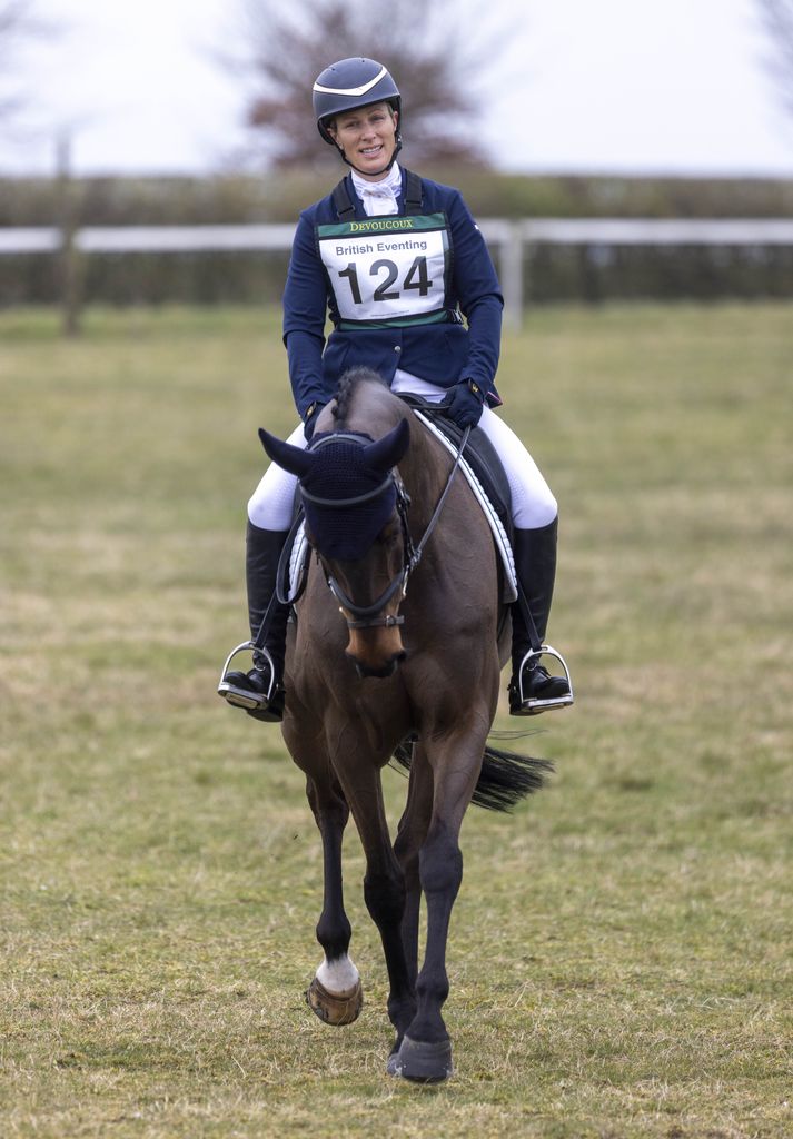 Zara has returned to eventing