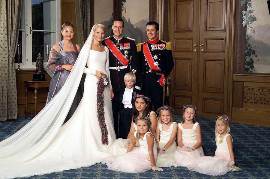 mette marit prince haakon royal wedding