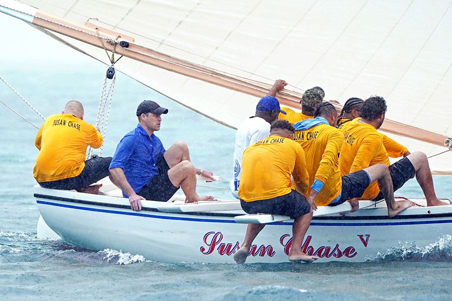 prince william bahamas sailing