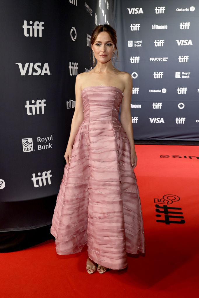 TORONTO, ONTARIO - SEPTEMBER 12: Rose Byrne attends the premiere of "If I Had Legs I'd Kick You" during the 2025 Toronto International Film Festival at Royal Alexandra Theatre on September 12, 2025 in Toronto, Ontario. (Photo by Mathew Tsang/Getty Images)