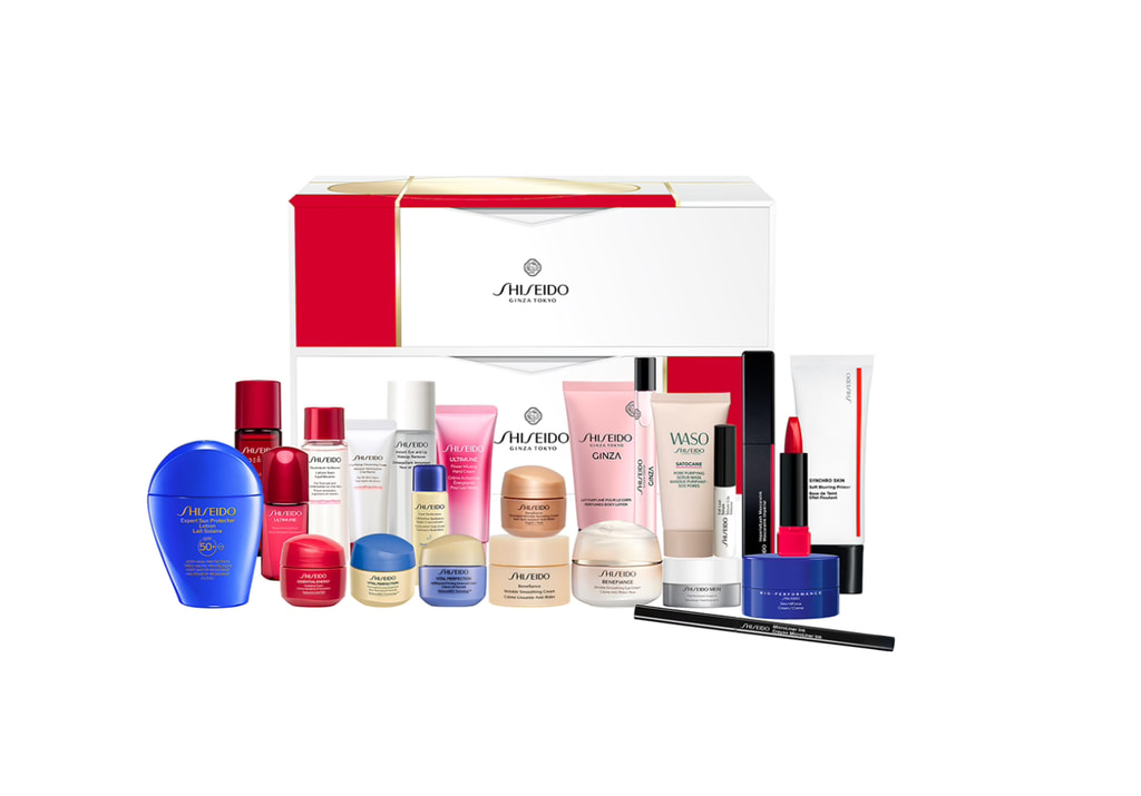 Shiseido advent calendar products