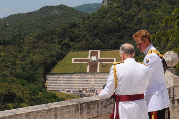 Prince Harry in Italy