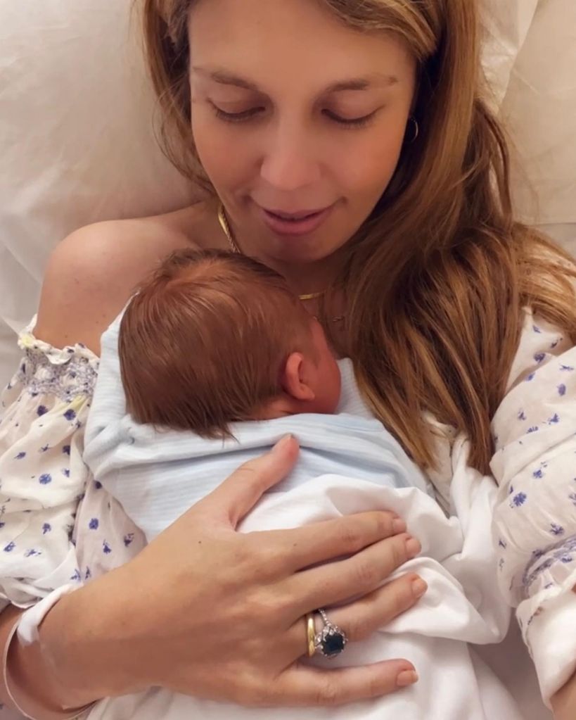 Carrie shared an adorable, never-before-seen photo of baby Frankie