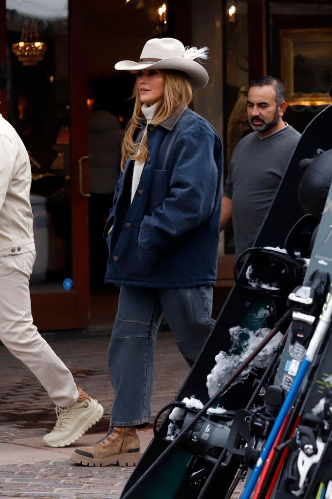 Jennifer Lopez is seen on December 29, 2024 in Aspen, Colorado. (Photo by MEGA/GC Images)