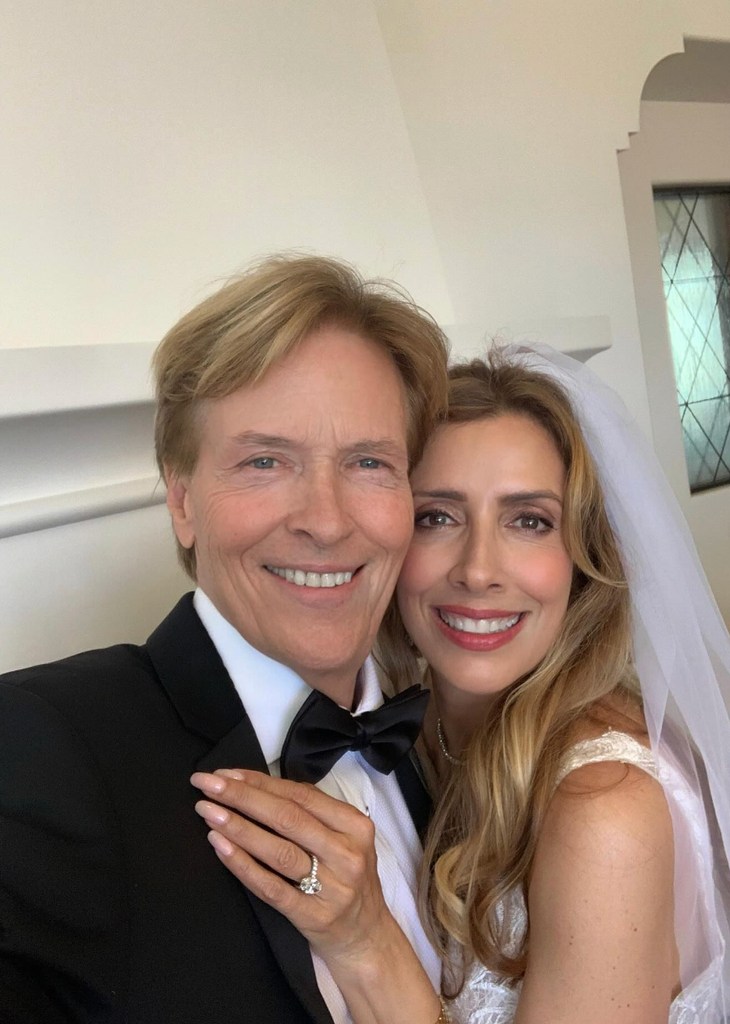 Photo partagée par Michelle Wolf, l'épouse de Jack Wagner, le jour de leur mariage en mai 2025