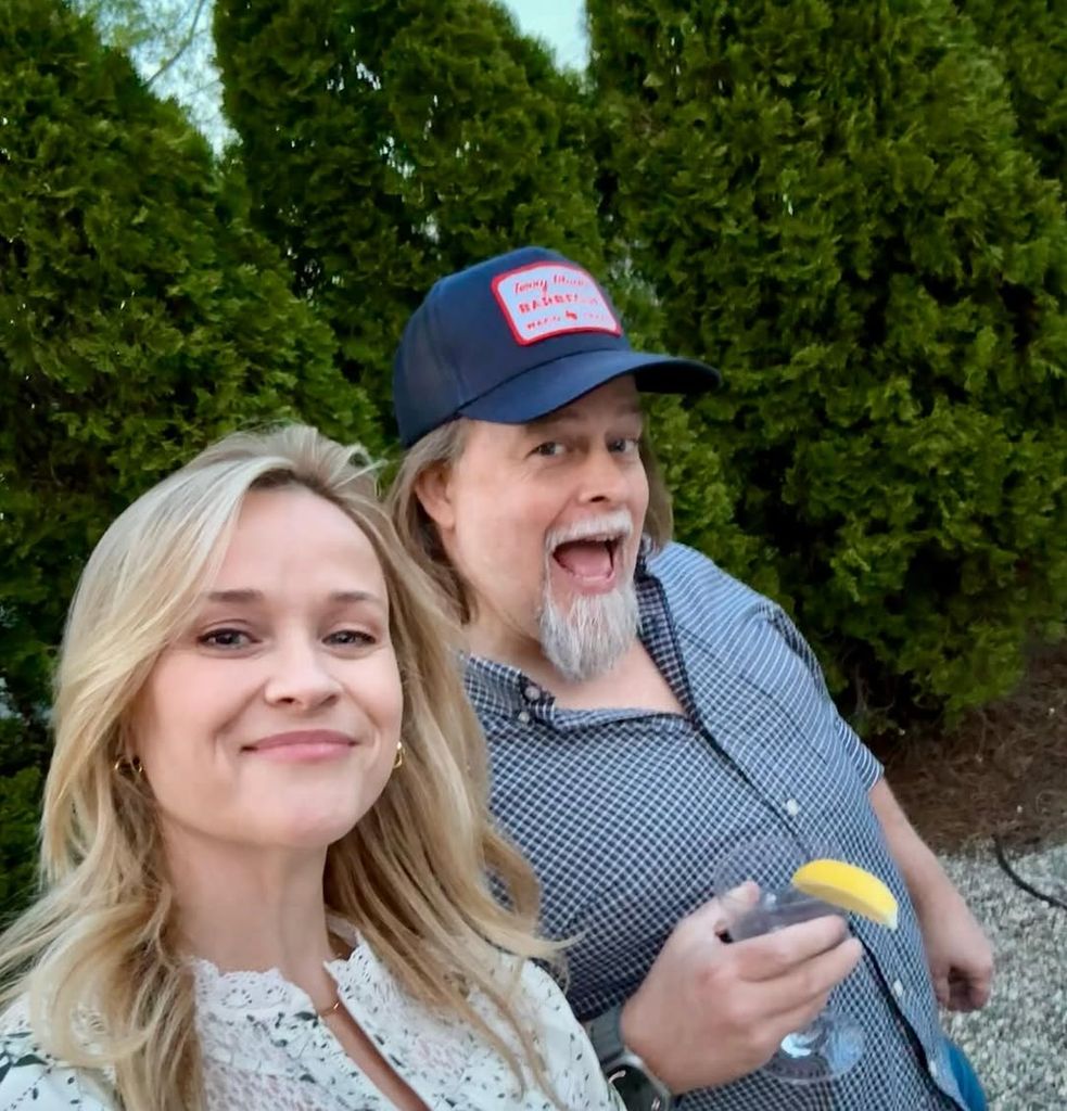 Photo of Reese and her brother John