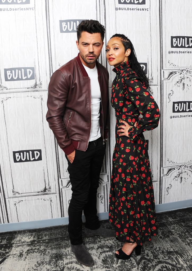 Actors Dominic Cooper and Ruth Negga visit Build series to discuss 'Preacher' at Build Studio on June 20, 2018