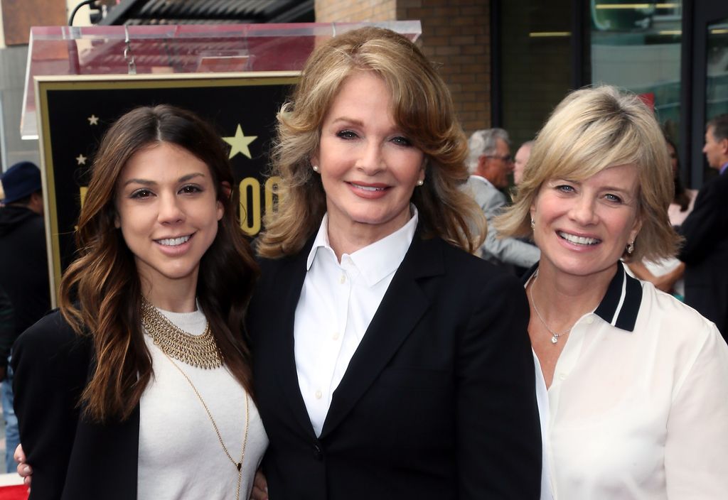 HOLLYWOOD, CA - MAY 19:  (L-R) Actresses Kate Mansi, Deidre Hall and Mary Beth Evans attend Deidre Hall being honored with a Star on the Hollywood Walk of Fame on May 19, 2016 in Hollywood, California.  (Photo by David Livingston/Getty Images)