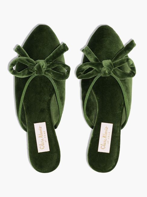 velvet slippers
