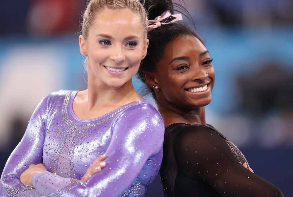 Mykayla Skinner and Simone Biles were teammates in 2021