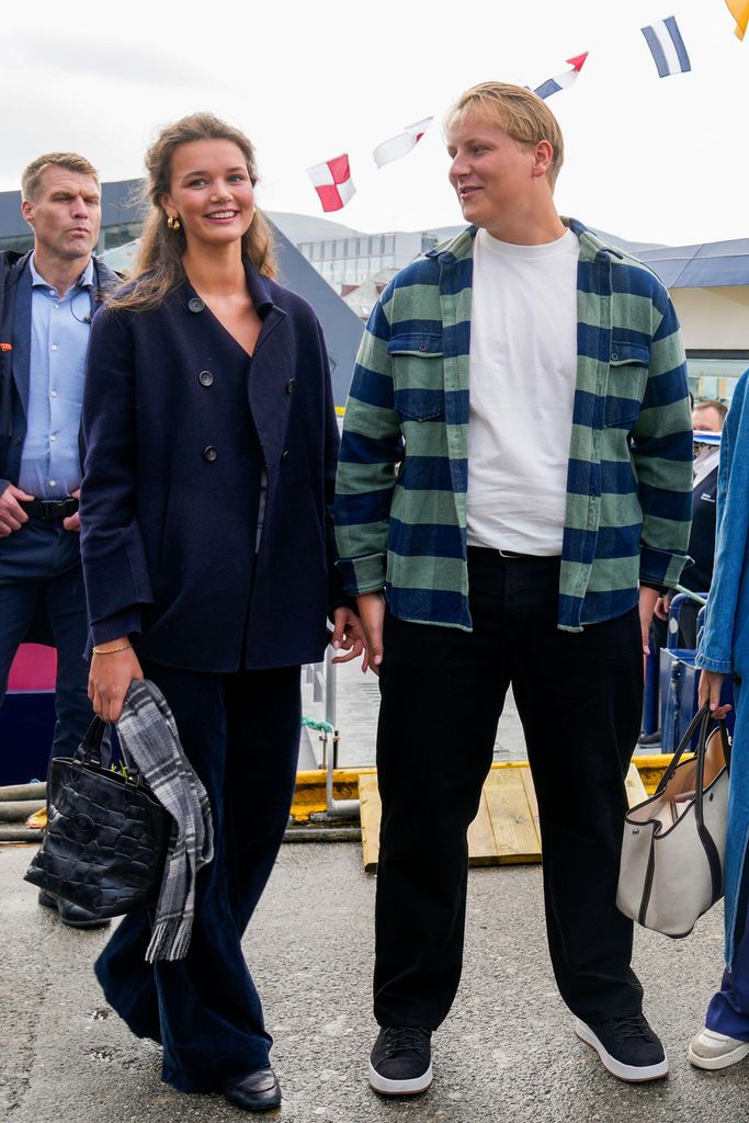 Prince Sverre Magnus was joined by his reported girlfriend