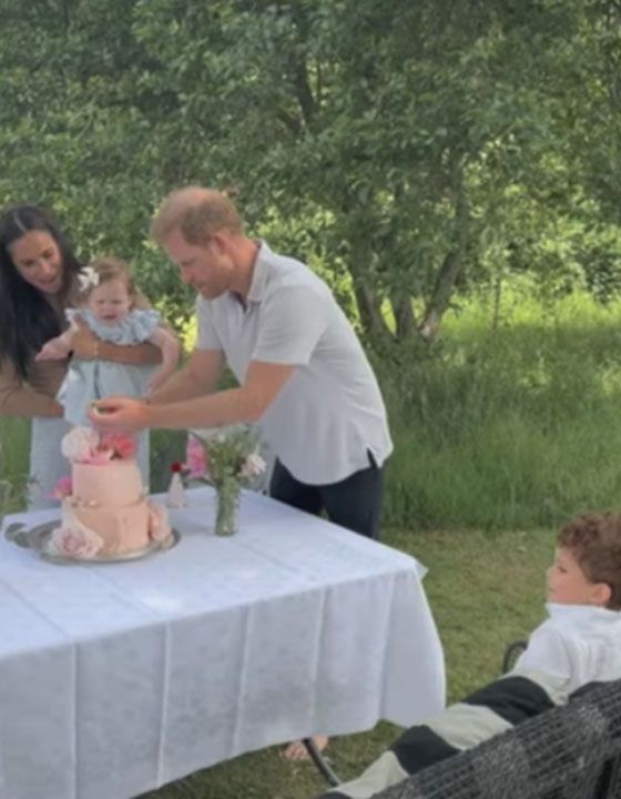 Prince Harry and Meghan celebrate Lilibets first birthday