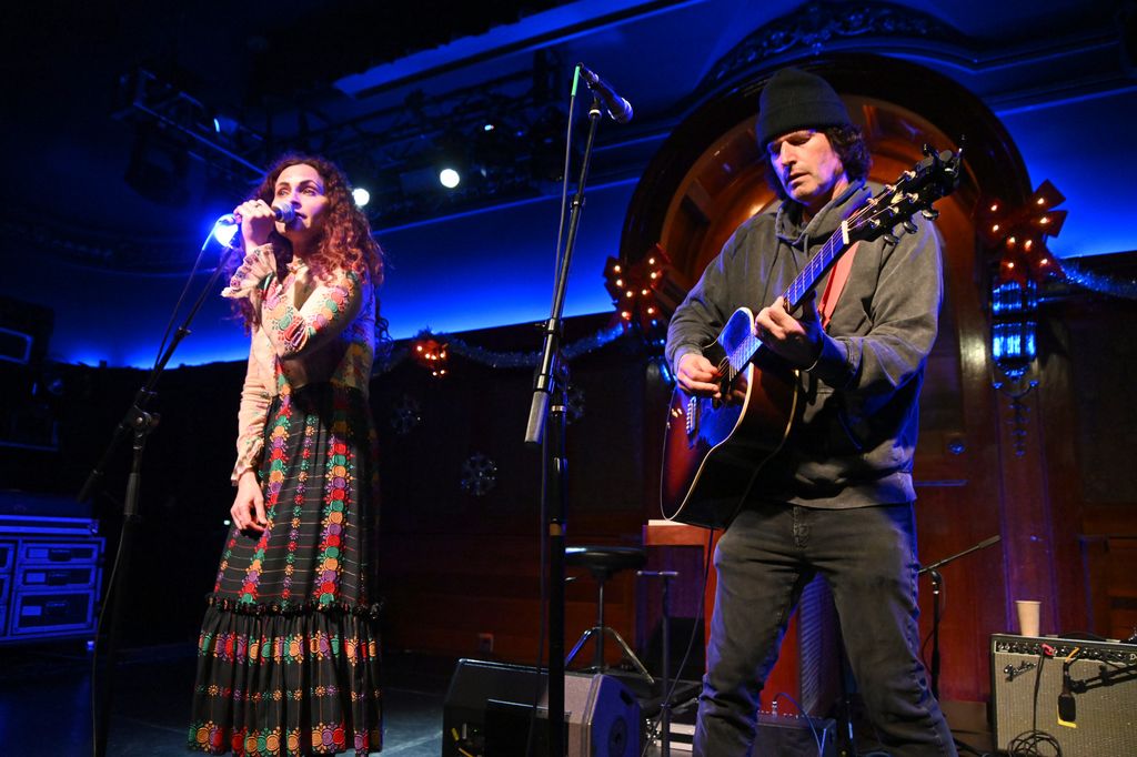 Rain performing onstage in 2024 in Los Angeles, California. 