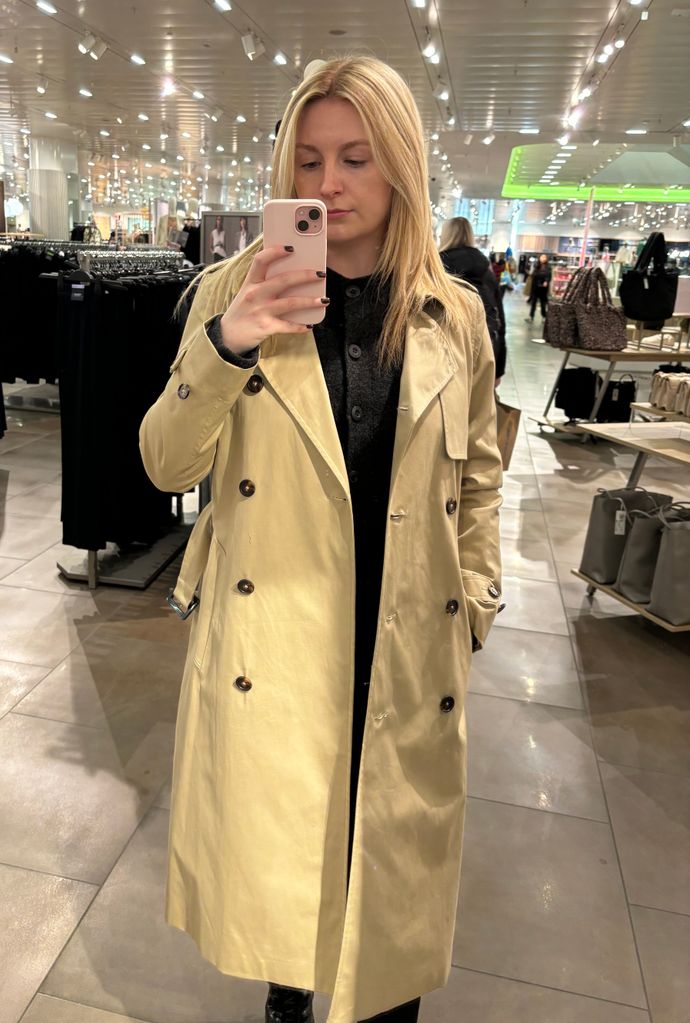 personal picture marks and spencer trench coat 