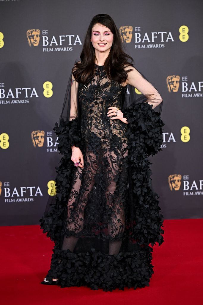 Sophie Ellis-Bextor attends the 2024 EE BAFTA Film Awards at The Royal Festival Hall on February 18, 2024 in London, England
