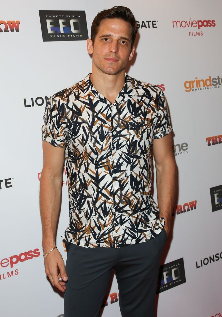 Shea Buckner attends the Los Angeles premiere of "The Row" at Sunset 5 on July 25, 2018 in West Hollywood, California