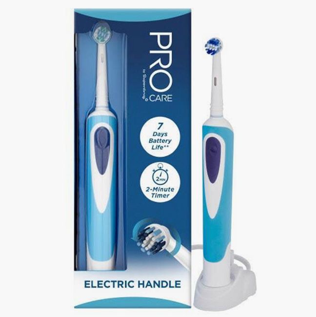 electric toothbrush pro care