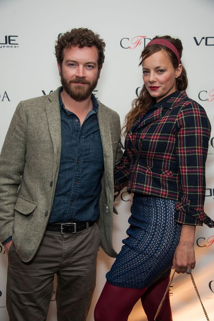 Danny Masterson and Bijou Phillips attend the Council Of Fashion Designers Of America Celebrate The Launch Of The 4th Annual Design Series For Vogue Eyewearon party on January 14, 2014 in Beverly Hills, California